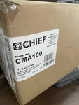 Chief CMA100 8" Ceiling Plate With Adjustable 1.5" Npt Column, Black, Open Box. Fixed Price $50.00.