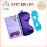 Asutra Silk Eye Pillow For Sleep, Purple - Filled W/lavender Buds & Flax Seeds,. Fixed Price $27.52.