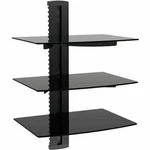 Ematic Adjustable 3 Shelf Universal Dvd Player Wall Mount *distressed Pkg. Fixed Price $29.99.