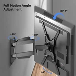 Full Motion Tv Wall Mount Bracket Swivel Tilt For 32 36 37 40 42 46 49 50 55". Fixed Price $16.99.