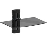 Glass Shelf Wall Mounted Entertainment Cable Box Game Dvd Bracket. Fixed Price $24.99.