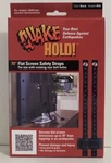 Quakehold 4516 70" Flat Screen Tv Monitor Black Safety Straps New. Fixed Price $15.00.