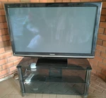 2009 Panasonic Plasma Hdtv Viera Wide Screen 42" Plus Stand. Fixed Price $400.00.