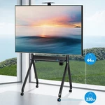 Toyandona Furniture Mobile Tv Stand Rolling Cart For 42 - 86 Inch Flat Screen. Fixed Price $269.99.