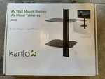 Kanto Floating Wall Mount Component Shelves AVS2. Fixed Price $14.99.