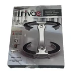 Trivae Blue/silver Lid Holder Trivet Display Stand All-in-one Adjustable New. Fixed Price $39.99.