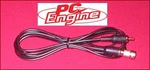 6FT Rca Video Cable & Coax Tv Adapter For Japanese Pc Engine Console New. Fixed Price $9.99.