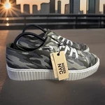 New Madden Nyc Women's Platform Glycerine Camo Eco Lux Comfort Sneakers Size 9.5. Fixed Price $28.70.