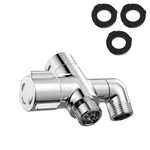 Stanweemix Solid Brass 3 Way Shower Arm Diverter Valve For G1/2, Chrome. Fixed Price $40.28.