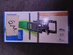 Universal 32"-55" Basic Lcd Full-motion Wall Mount, 88-LBS Manhattan 461344. Fixed Price $39.95.
