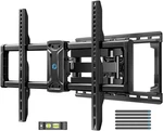 Pipishell Full Motion Tv Wall Mount For 42-85 Inch Flat Screen Led Black. Fixed Price $65.58.