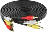 New 30 Ft Foot Feet Rca Triple Composite Video And Audio Cable Tv Dvd Cord Us. Fixed Price $15.99.