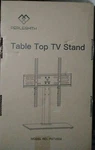 Perlesmith PSTVS04 37-55 Inch Universal Stand Table Top Black New Unopened. Fixed Price $37.99.