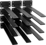 12 Pack - Black Hidden Shelf Bracket (1/5 Inch,. Fixed Price $56.11.