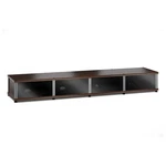 Salamander Designs Synergy 141 Quad Av Cabinet With Black Glass Doors. Fixed Price $2299.00.