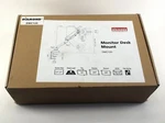 New Diamond Ergonomics Interactive Monitor Desk Mount DMC120 13" - 27". Fixed Price $10.88.