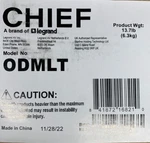 Chief Odmlt Large Tv Tilting Outdoor Wall Mount. Fixed Price $99.25.