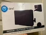 New. Onn Indoor/outdoor Cover For 55"-58 Flat Screen Tvs. Fixed Price $36.00.