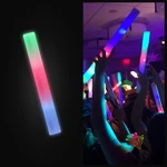 Promotional Party Sticks - 100 Pack Multicolor Led Foam Glow Batons. Fixed Price $179.30.