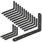 Luomorgo 16 Pcs Shaped Brackets For Shelves - Heavy Duty Steel, Decorative .... Fixed Price $26.45.