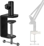 Heavy Duty Metal Desk Clamp Mount For Mic Boom Arm Adjustable. Fixed Price $26.99.