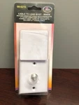 Prime Products Wall Mount Tv Cable Entry Plate White 08-6215. Fixed Price $12.00.