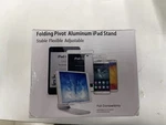 Folding& Adjustable Pivot Aluminum Stand For Ipad Tablets Samsung Galaxy. Fixed Price $17.99.