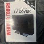 Tough Indoor/outdoor Tv Cover 40 - 43 Inches Waterproof And Weatherproof. Fixed Price $18.99.