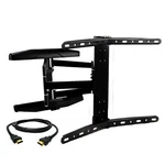 Megamounts Full Motion Wall For 32-70 Inch Curved Displays With Hdmi Cable. Fixed Price $111.06.