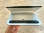 Logitech Base Charging Stand For Ipad Pro - Silver Aluminum Dock. Fixed Price $60.00.