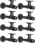 Ycco Pipe Shelf Bracket 6.7 Inch 8 Pack(for 6"-12" Board), Black. Fixed Price $62.70.