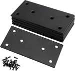 10 Pack 4" X 2" Stainless Steel Mending Plates Black, 2MM Thick Heavy. Fixed Price $21.72.