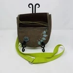 Haiku Women's Handbag Purse Brown Green Blue Pebbled Vegan Leather Crossbody. Fixed Price $29.99.