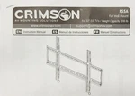 Crimson Flat Wall Mount For 37-55IN Tv's. Fixed Price $79.00.