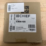 Chief Manufacturing CMA105 4CEILING Plate W 1/2NPT. Fixed Price $95.00.