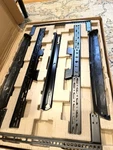New Chief Thinstall Full Motion Dual Arm Ultra-thin Wall Mount 65 Tv 125LBS. Fixed Price $150.00.