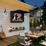 Outdoor Tv Enclosure Cover With 4D Adjustable Mount Fold-up Fits 44-55IN. Fixed Price $197.59.