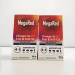 2X Schiff Megared Advanced Extra Strength 4 In 1 Omega 3 Fish 60 Softgels 2026. Fixed Price $74.00.