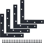 Alise Flat Brackets For Wood,black Corner 150X150MM(4PCS), Matte. Fixed Price $21.99.