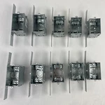 10X Steel City 3" Switch Box 1/2" Deep LXV-25R Ko's Cable Clamps B16. Fixed Price $59.49.