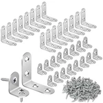 Mapvolut 32 Pcs Bracket, Heavy Duty Brackets For Wood Shelves, With 100* .... Fixed Price $15.89.
