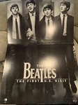 The Beatlles Original First Us Visit Apple Records Stand Up Promo Display. Fixed Price $125.00.