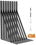 Luckin 8-PACK Heavy Duty Shelf Bracket, 18 Inch Wall Brackets With 90 D.... Fixed Price $71.43.