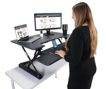Victor DCX760G High Rise Collection Height Adjustable Standing Desk With Remo.... Fixed Price $482.54.