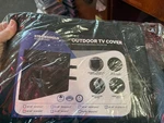 New Stronghold Accessories Outdoor Cover Fits Tv's From 46-48 Inch Black. Fixed Price $23.88.