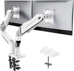Huanuo Dual Monitor Stand - Full Adjustable Desk Mount Swivel Vesa Brack. Fixed Price $50.00.