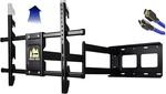 Caesuni Long Arm Corner Tv Wall Mount Bracket, Height Setting Full Motion. Fixed Price $59.49.