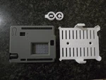 Arduino Uno R4 Wifi Snap-fit Slim Profile Case W/ Wall Mount Adapter. Fixed Price $10.99.