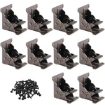 10 Pack Heavy-duty Folding Table Leg Brackets, Self-locking Hinge, Foldable S.... Fixed Price $41.92.