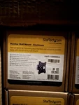 Startech Mount For Vesa Monitors & Tvs Up 27" Gray (armwall). Fixed Price $20.00.